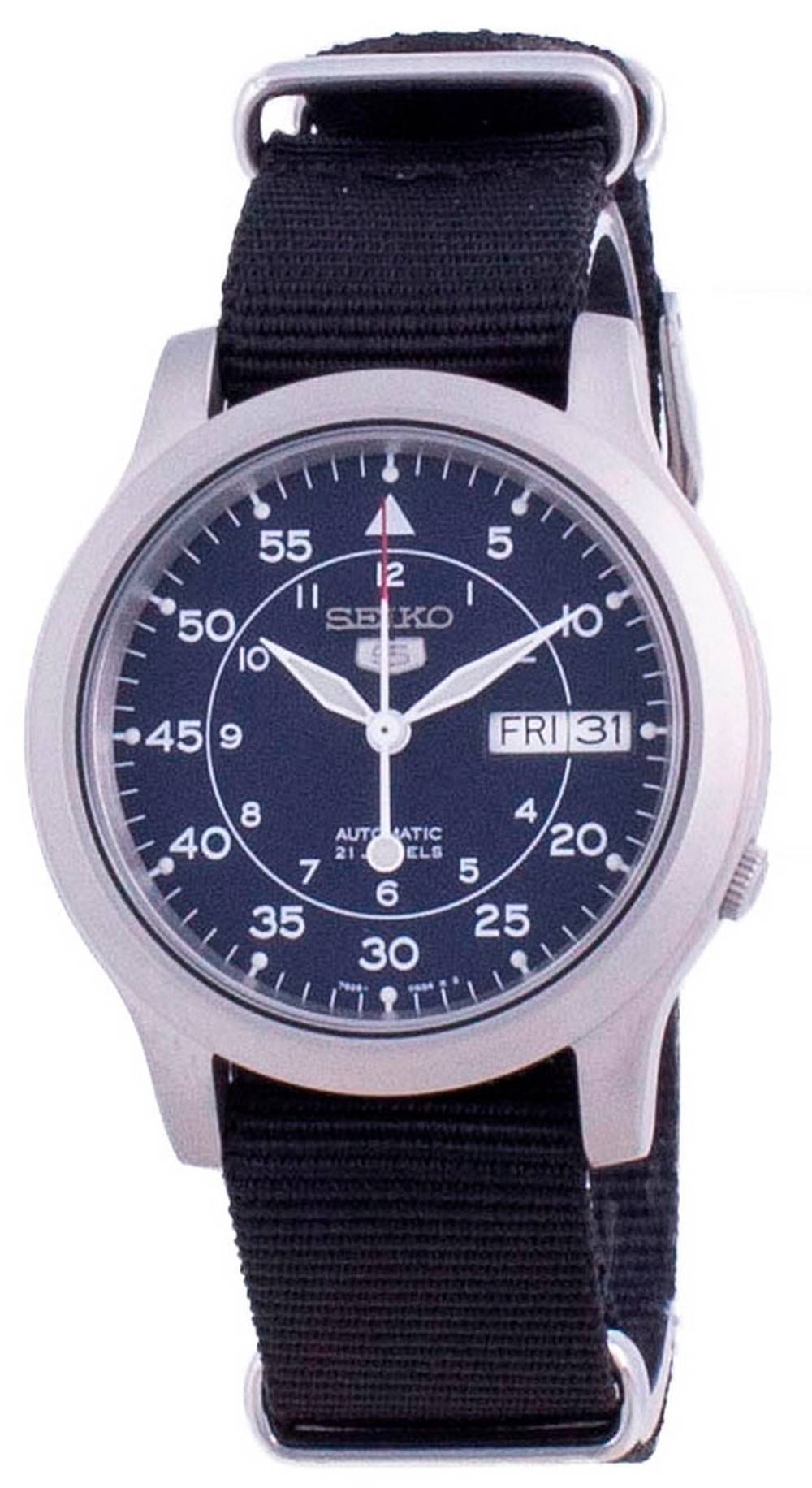 Seiko 5 Military SNK807K2-var-NATOS13 Automatic Nylon Strap Men's Watch