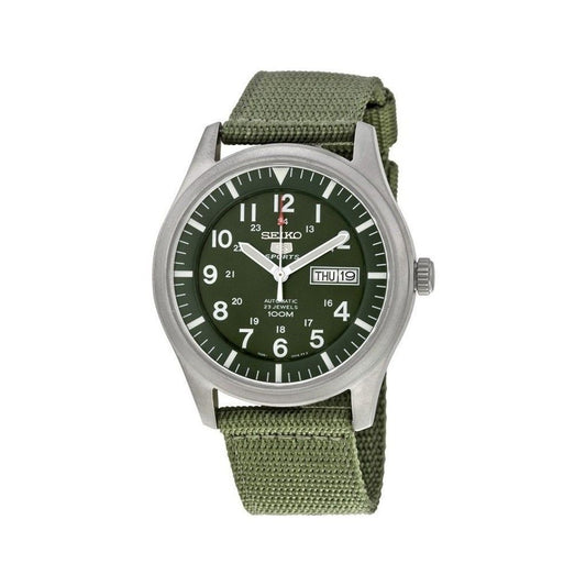 Seiko 5 Military Automatic Sports SNZG09 SNZG09K1 SNZG09K Men's Watch