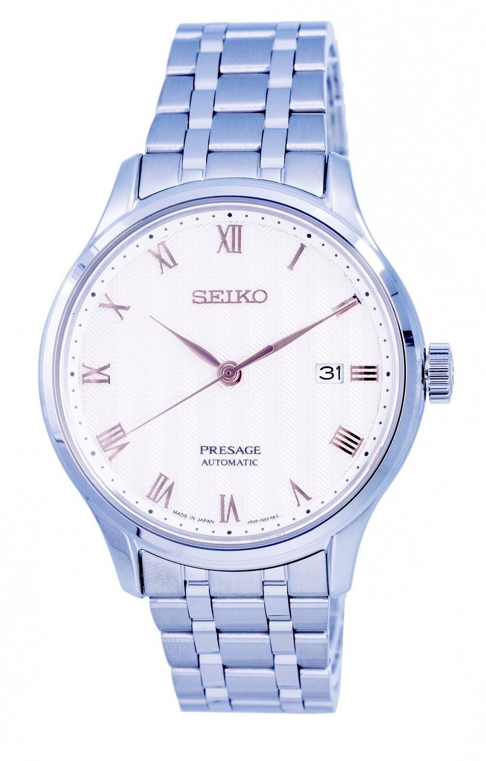 Seiko Presage Zen Garden Sakura Daytime Japan Made Automatic SRPF45J1 SRPF45J Men's Watch