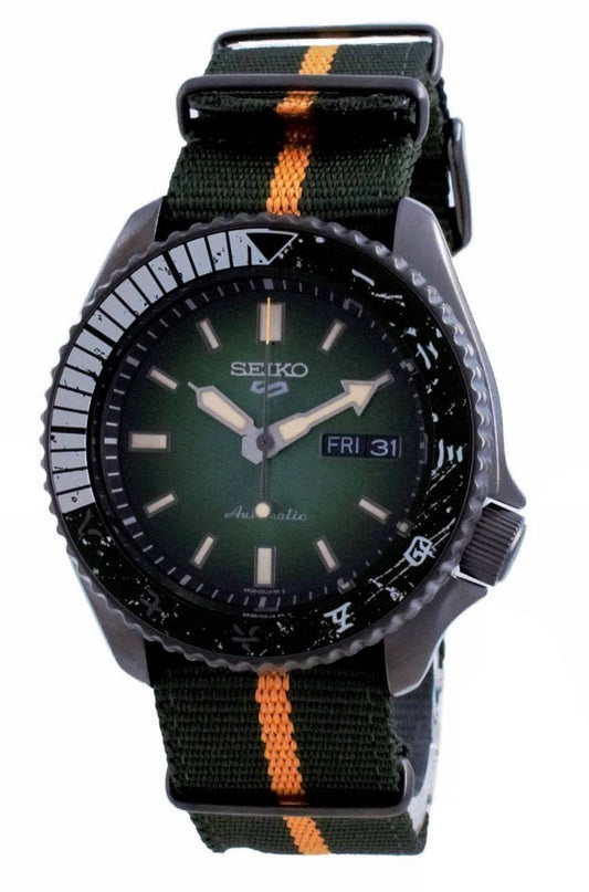 Seiko 5 Sports Rock Lee Limited Edition Automatic SRPF73 SRPF73K1 SRPF73K 100M Men's Watch