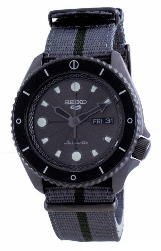 Seiko 5 Sports Shikamaru Nara Limited Edition Automatic SRPF75 SRPF75K1 SRPF75K 100M Men's Watch