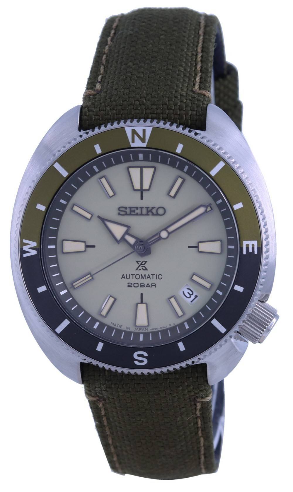 Seiko Prospex Land Tortoise Automatic Diver's SRPG13 SRPG13J1 SRPG13J 200M Men's Watch