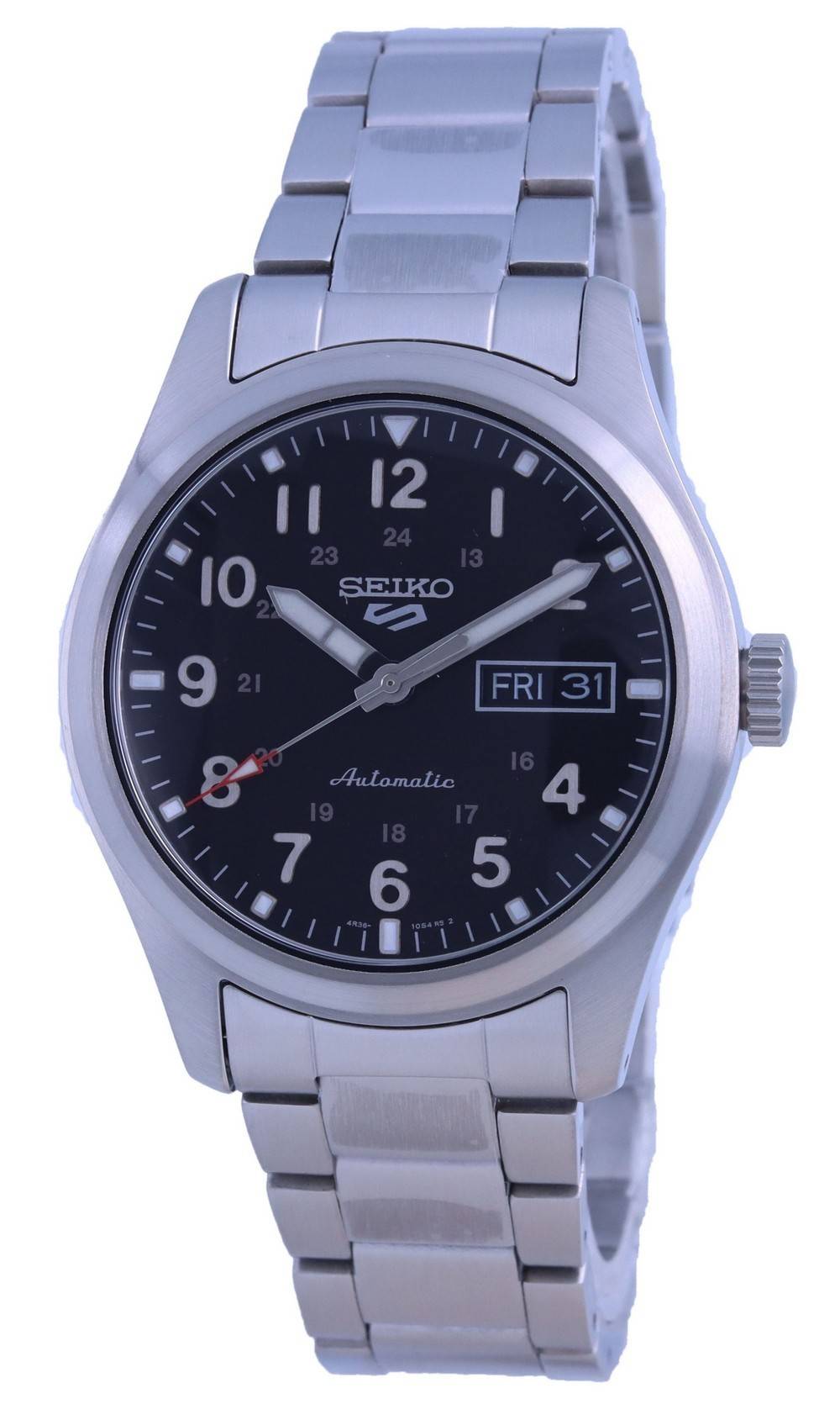 Seiko 5 Sports Field Black Dial Automatic SRPG27 SRPG27K1 SRPG27K 100M Men's Watch