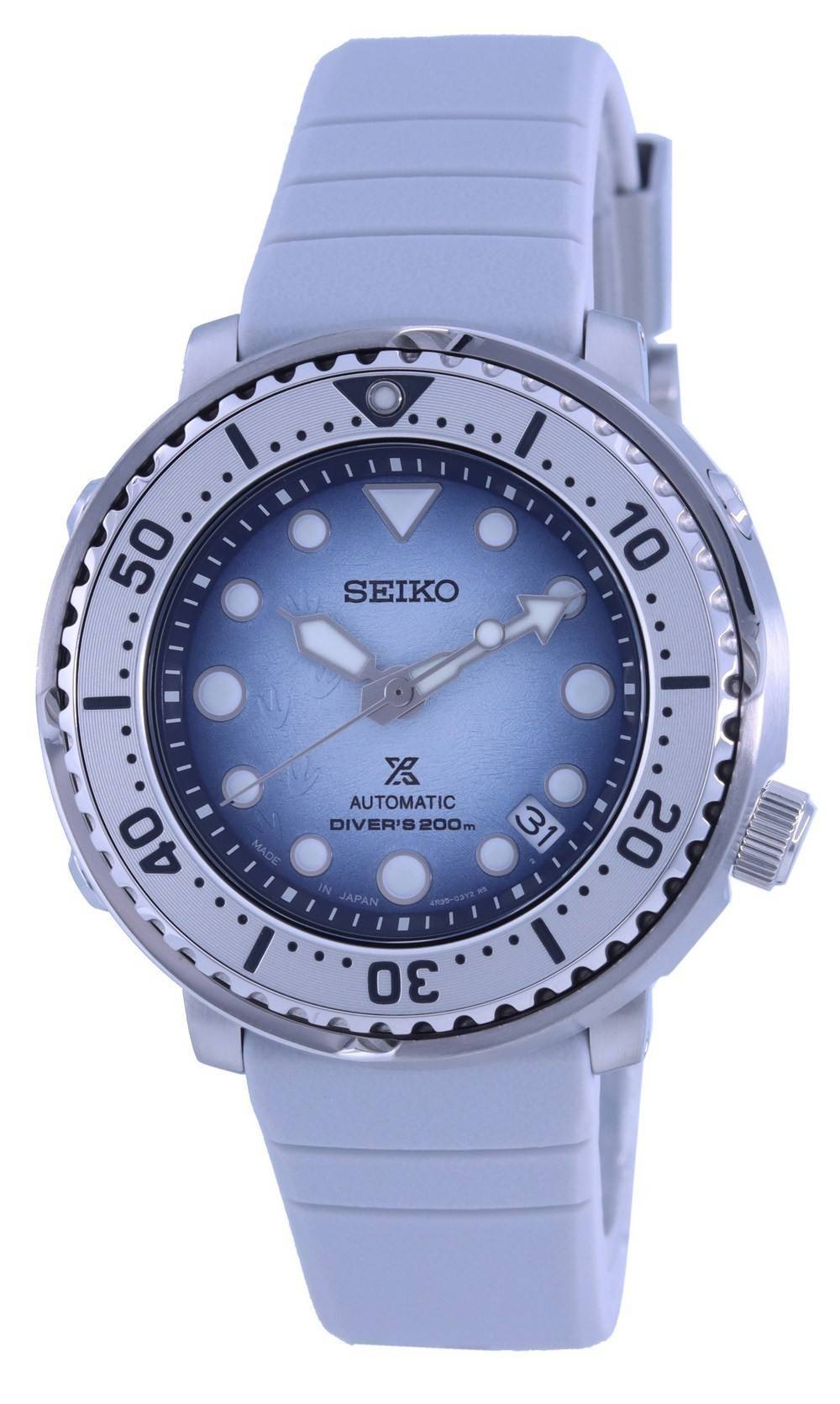 Seiko Prospex Save The Ocean Frost Special Edition Automatic Diver's SRPG59 SRPG59J1 SRPG59J 200M Men's Watch