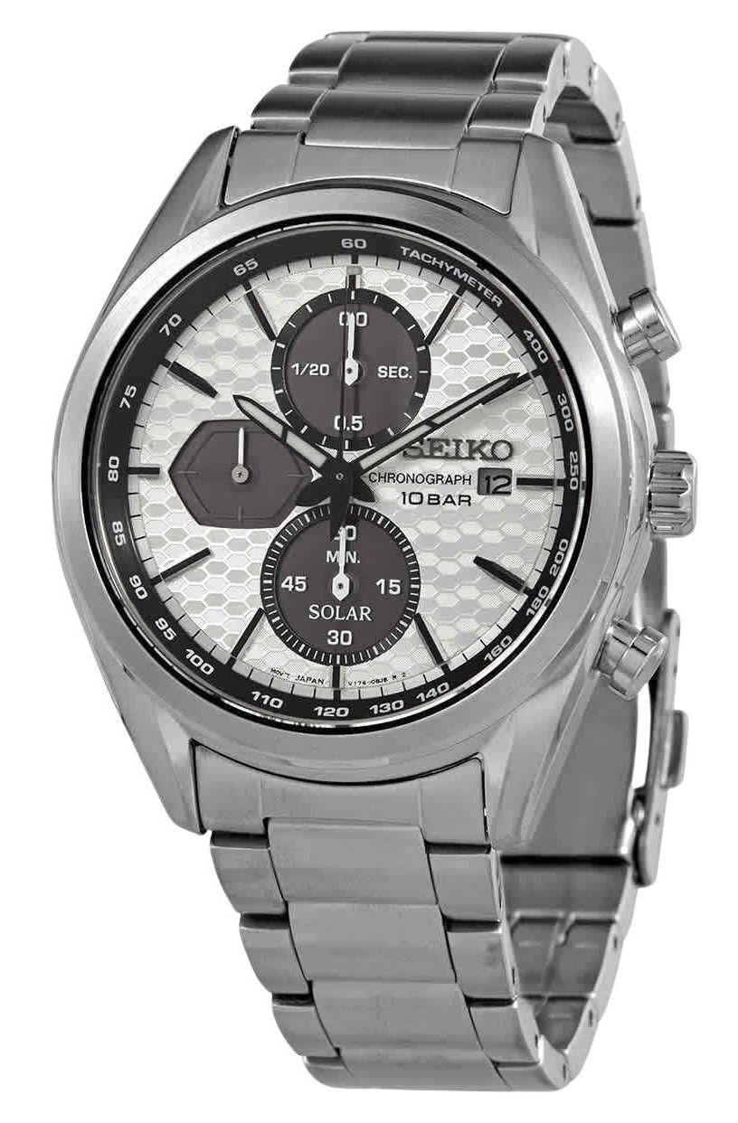 Seiko Discover More Chronograph Solar SSC769 SSC769P1 SSC769P 100M Men's Watch