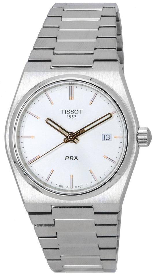 Tissot PRX T-Classic Stainless Steel Silver Dial Quartz T137.210.11.031.00 T1372101103100 100M Unisex Watch