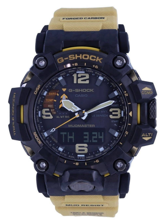 Refurbished Casio G-Shock Mudmaster Analog Digital Tough Solar GWG-2000-1A5 200M Men's Watch