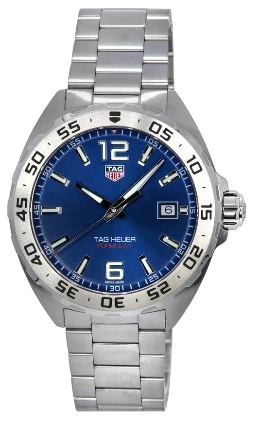 Tag Heuer Formula 1 Stainless Steel Blue Dial Quartz WAZ1118.BA0875 200M Men's Watch