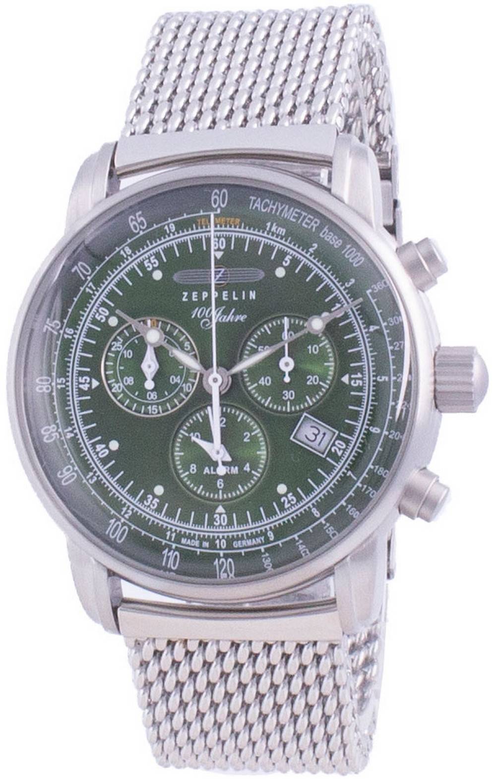 Zeppelin Jahre 100 Years Edition Chronograph Quartz 8680M-4 8680M4 Men's Watch