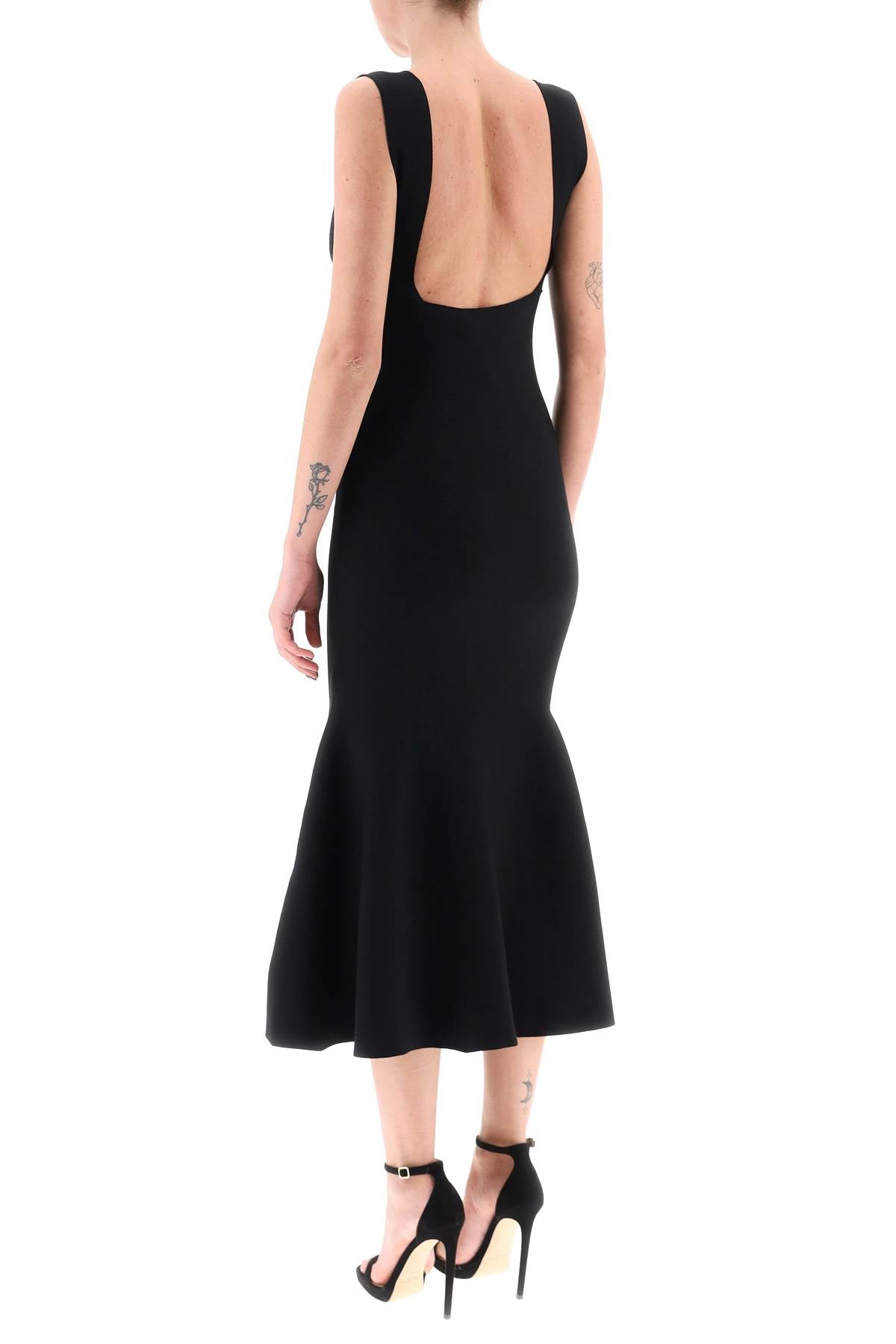 Roland Mouret Roland mouret fluted hem midi dress