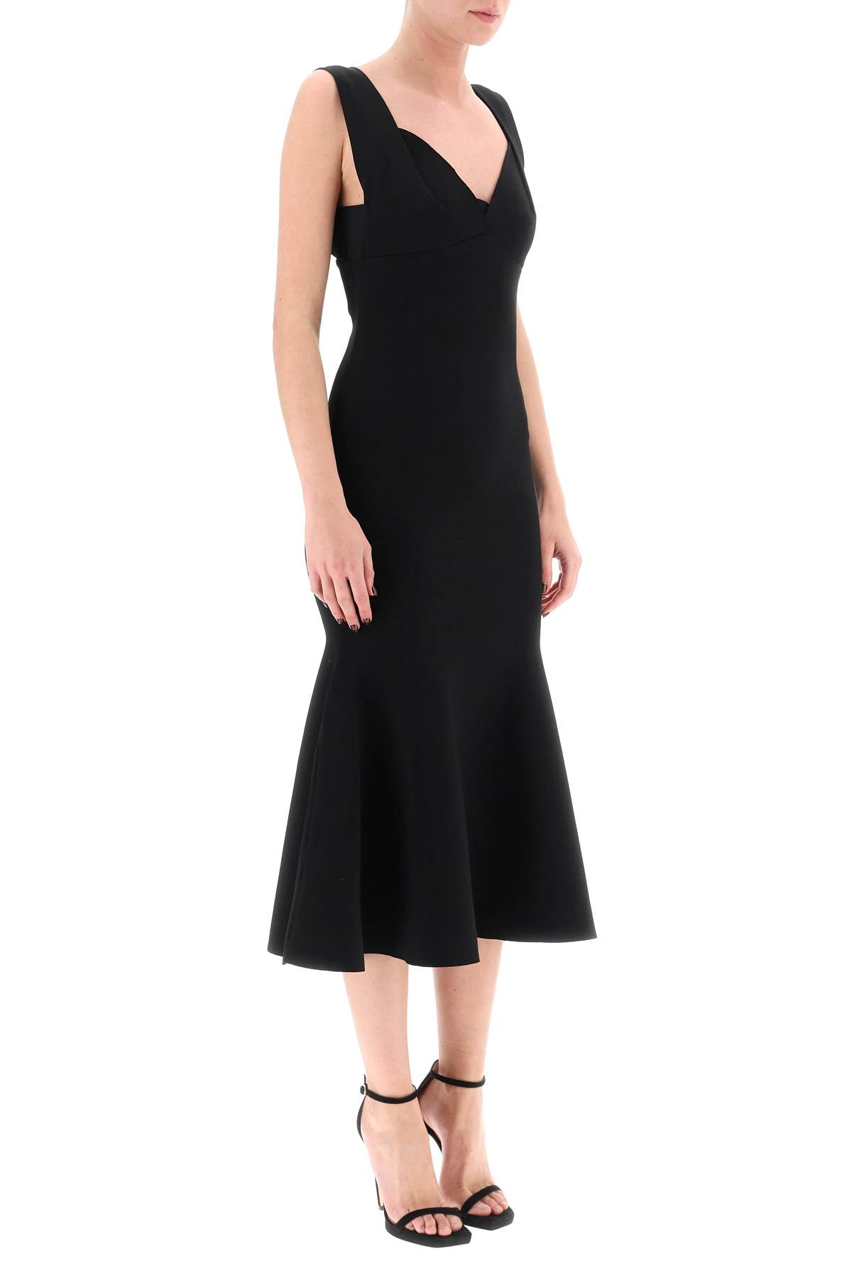 Roland Mouret Roland mouret fluted hem midi dress