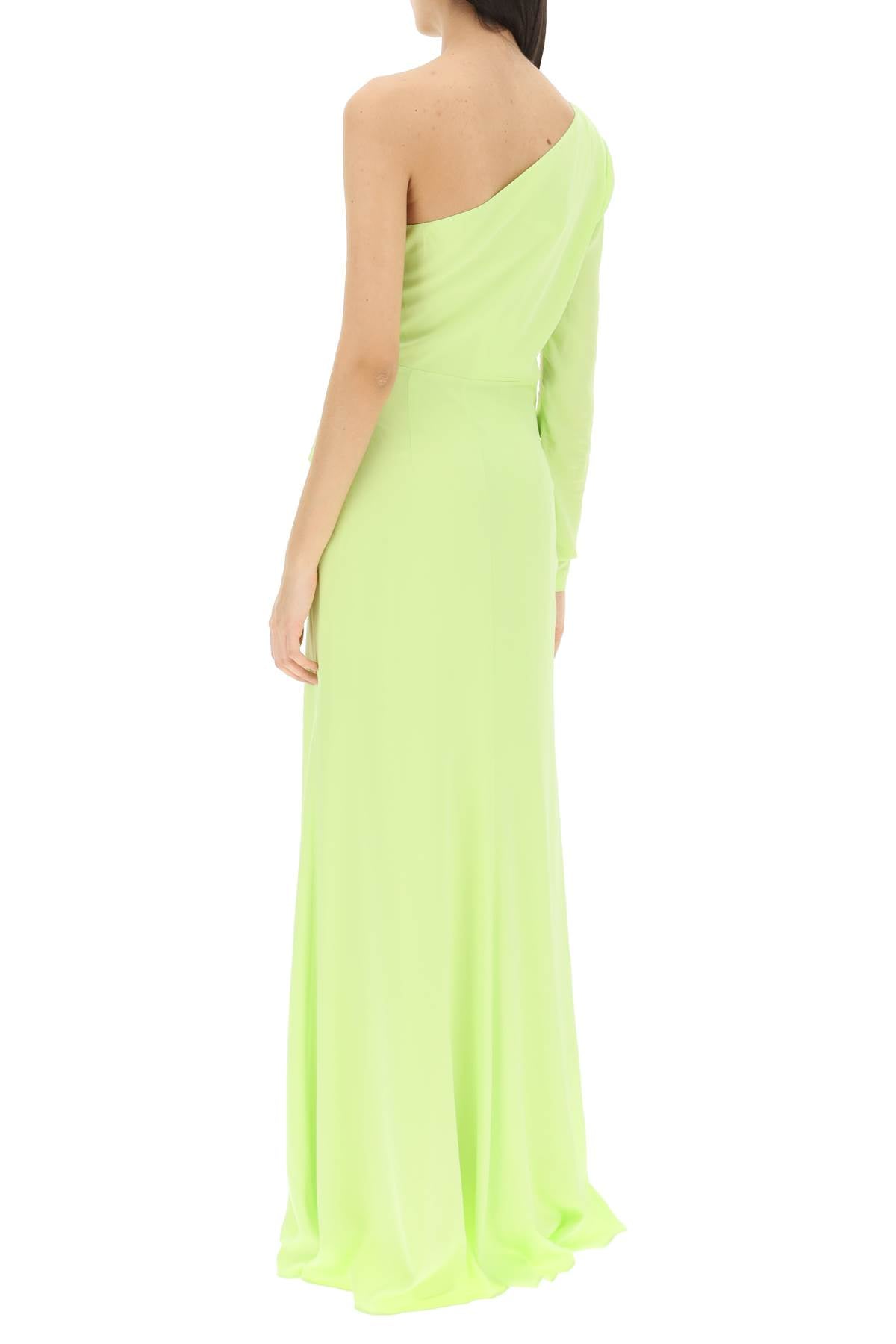 Roland Mouret Roland mouret asymmetric stretch silk gown with cut-out detail