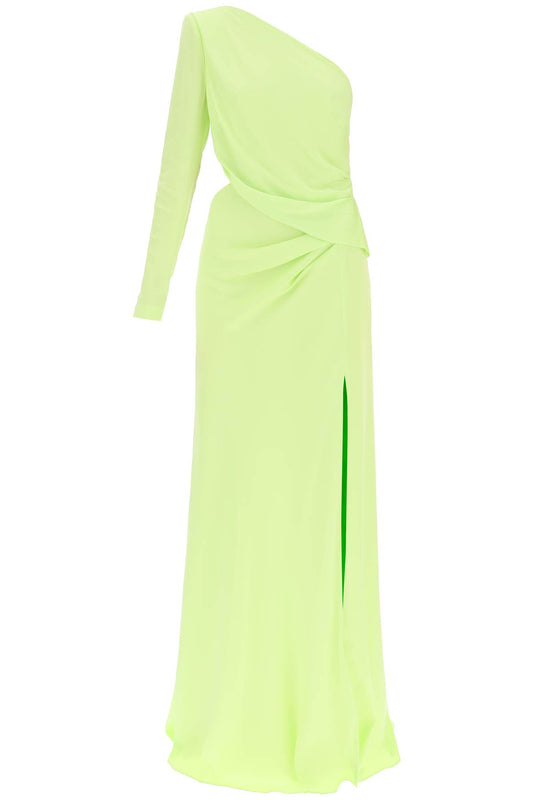 Roland Mouret Roland mouret asymmetric stretch silk gown with cut-out detail