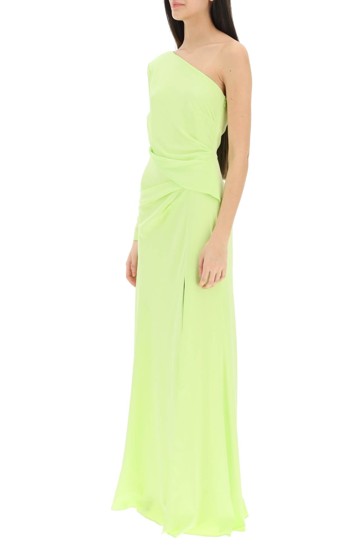 Roland Mouret Roland mouret asymmetric stretch silk gown with cut-out detail