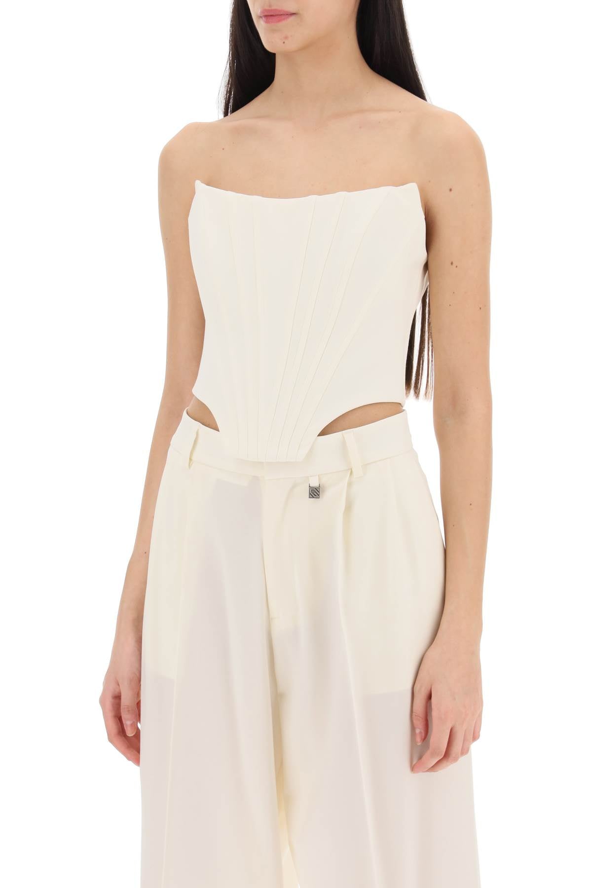 Giuseppe Di Morabito Giuseppe di morabito firefly wool bustier top