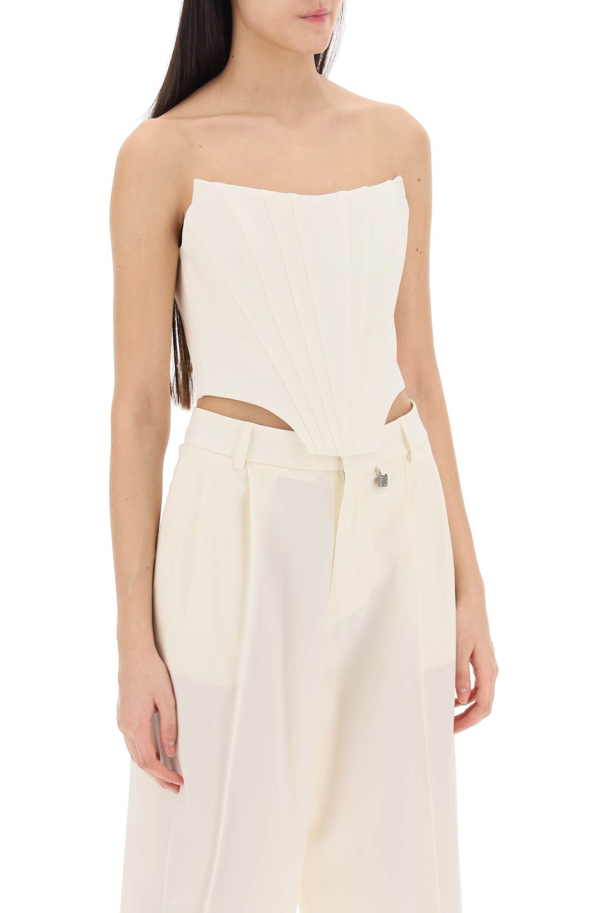 Giuseppe Di Morabito Giuseppe di morabito firefly wool bustier top