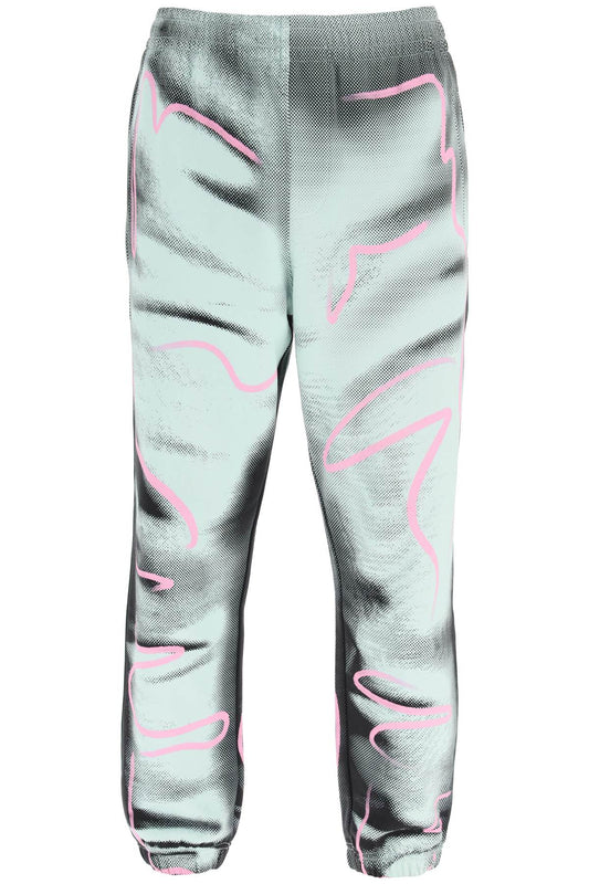 Moschino Moschino shadows & squiggles jogger pants