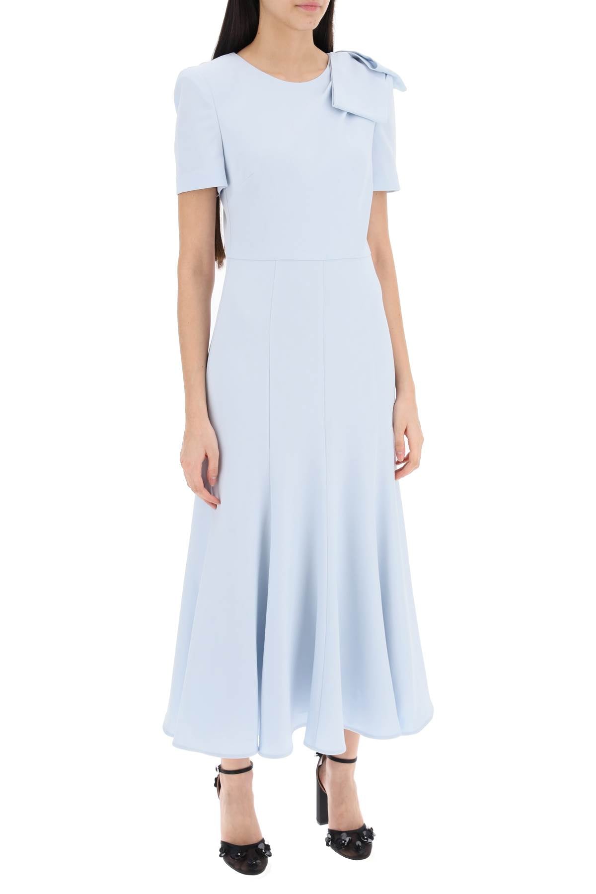 Roland Mouret Roland mouret short-sleeved midi dress in cady