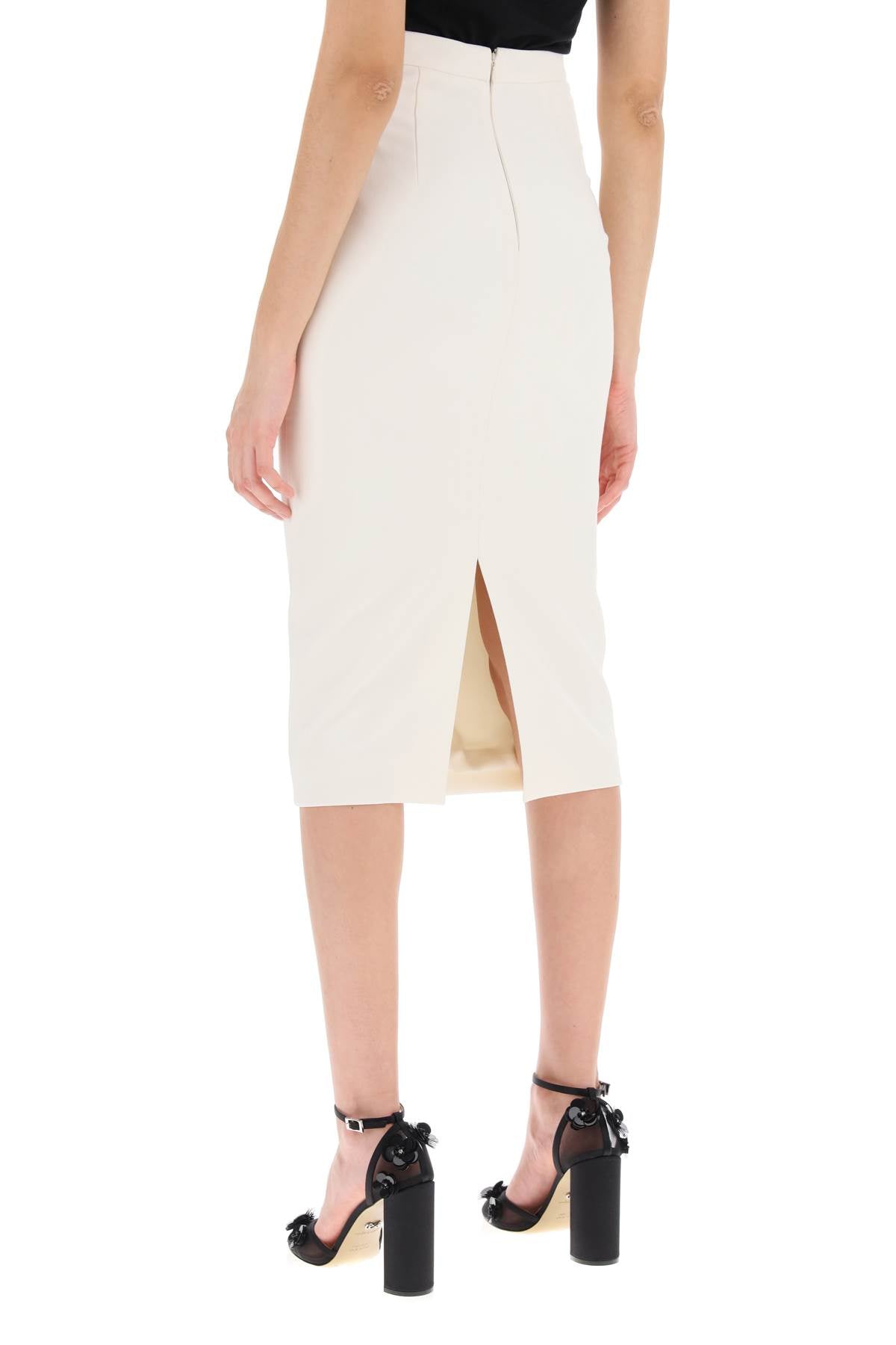 Roland Mouret Roland mouret midi cady skirt in