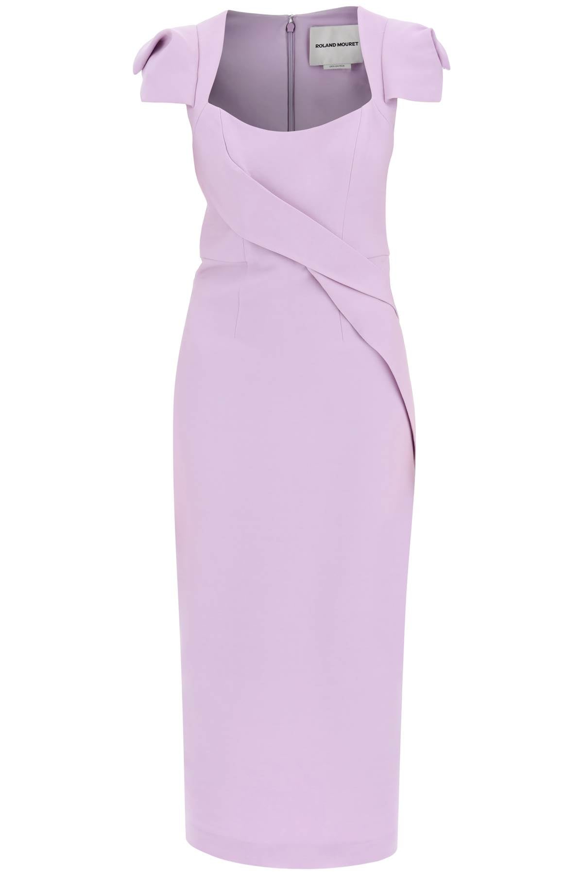 Roland Mouret Roland mouret midi dress with draped detailing