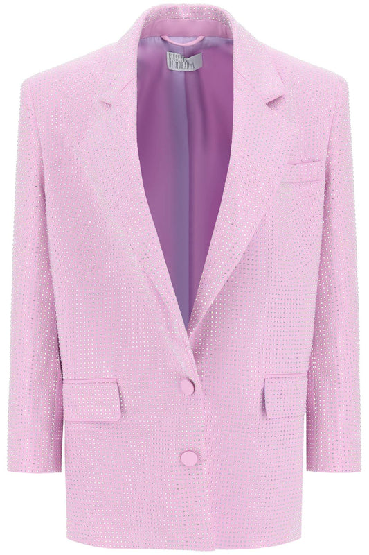 Giuseppe Di Morabito Giuseppe di morabito stretch cotton jacket with crystals