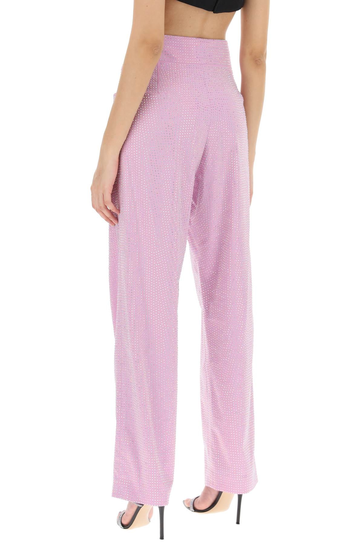 Giuseppe Di Morabito Giuseppe di morabito wide-leg pants with crystals