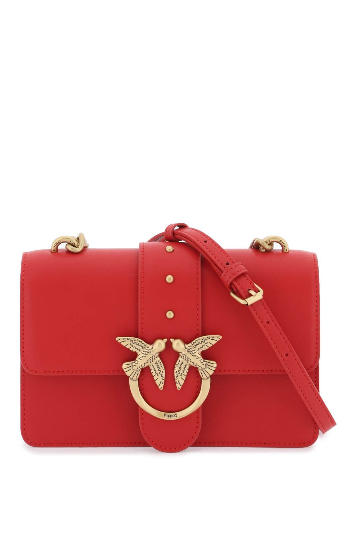 Pinko Pinko classic love icon simply crossbody bag