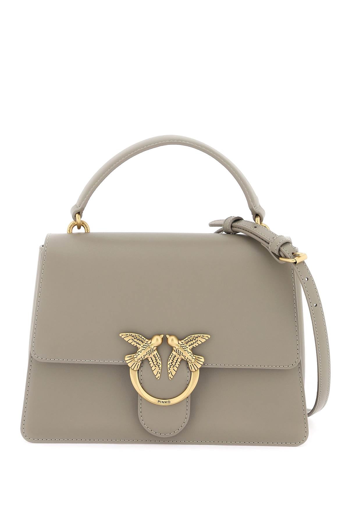 Pinko Pinko love one top handle classic light bag