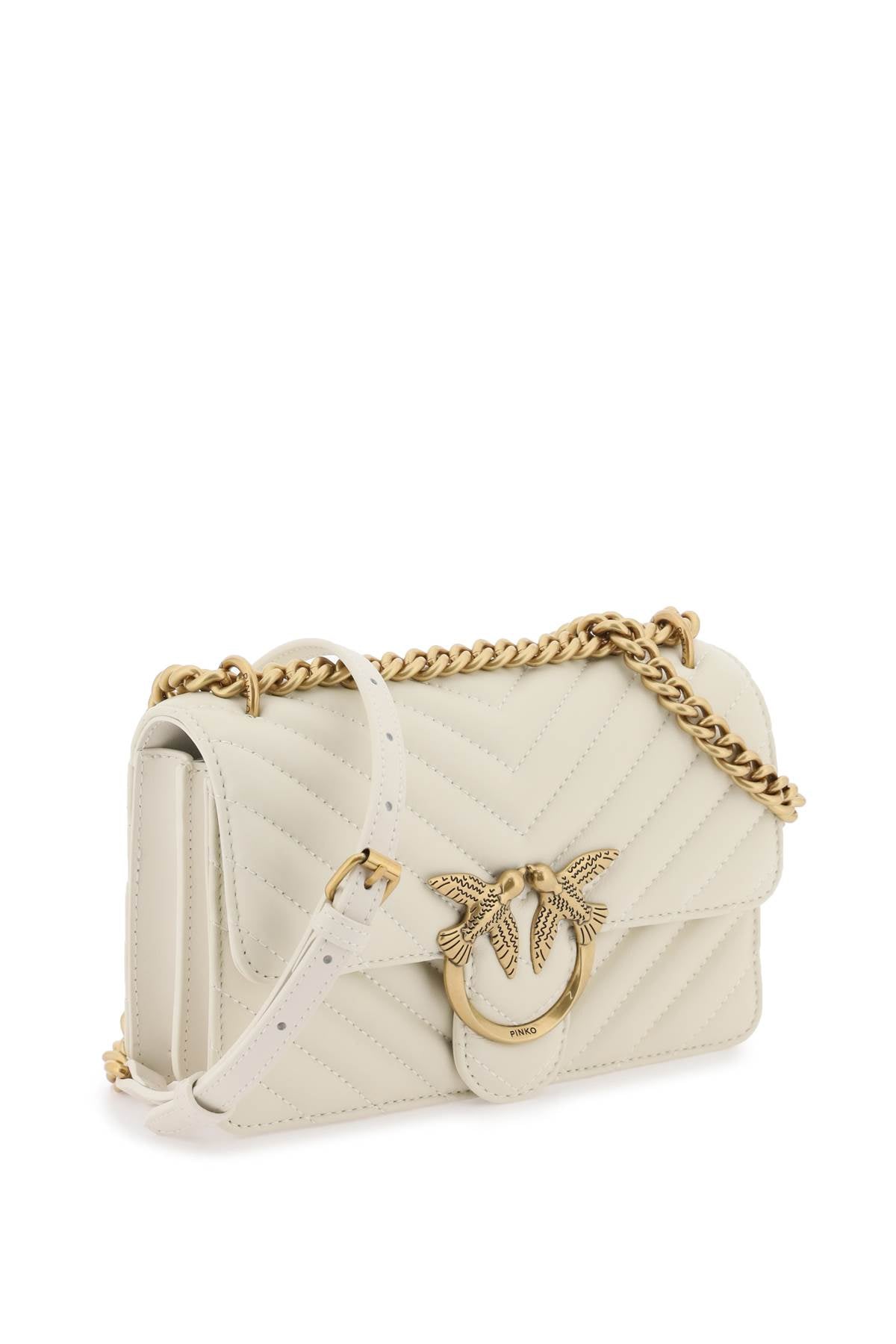 Pinko Pinko mini love bag one chevron