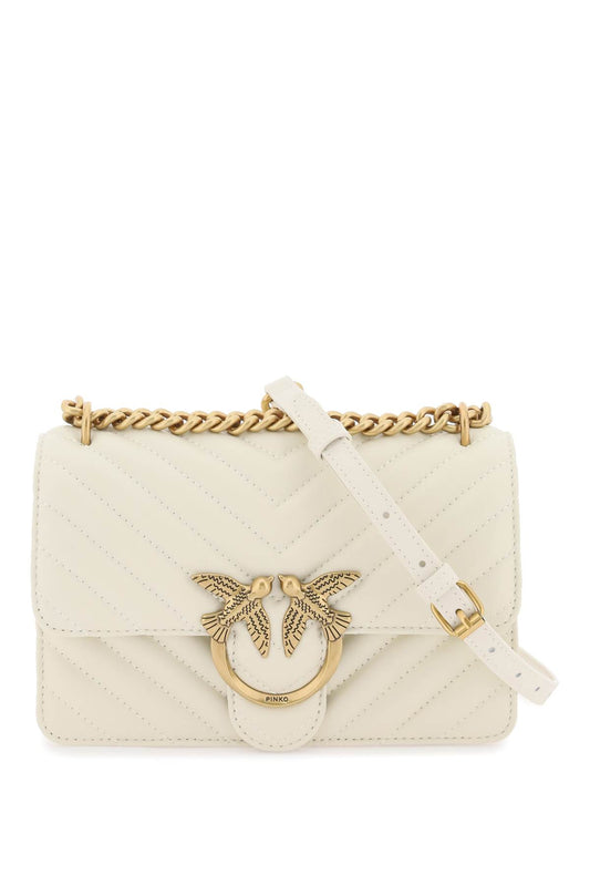 Pinko Pinko mini love bag one chevron