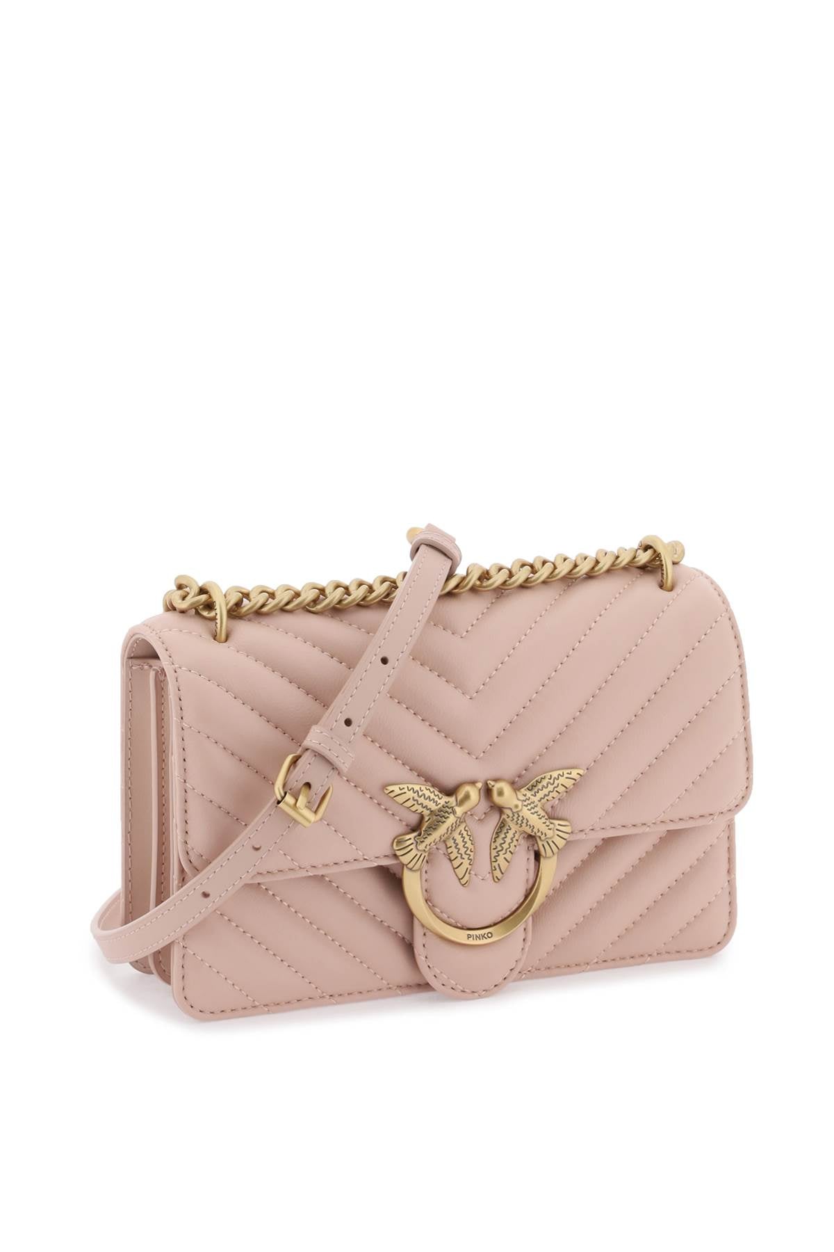 Pinko Pinko mini love bag one chevron