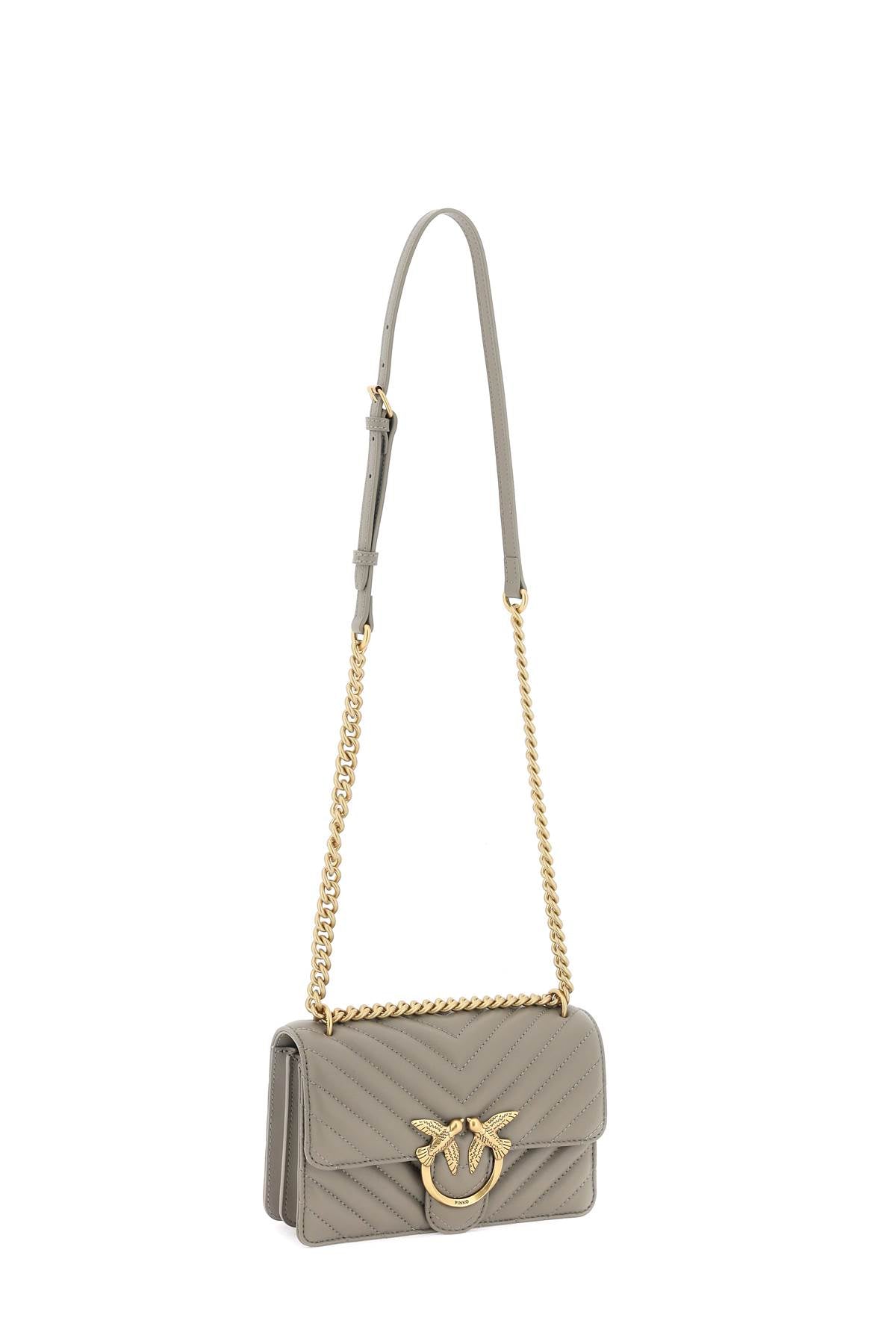 Pinko Pinko mini love bag one chevron