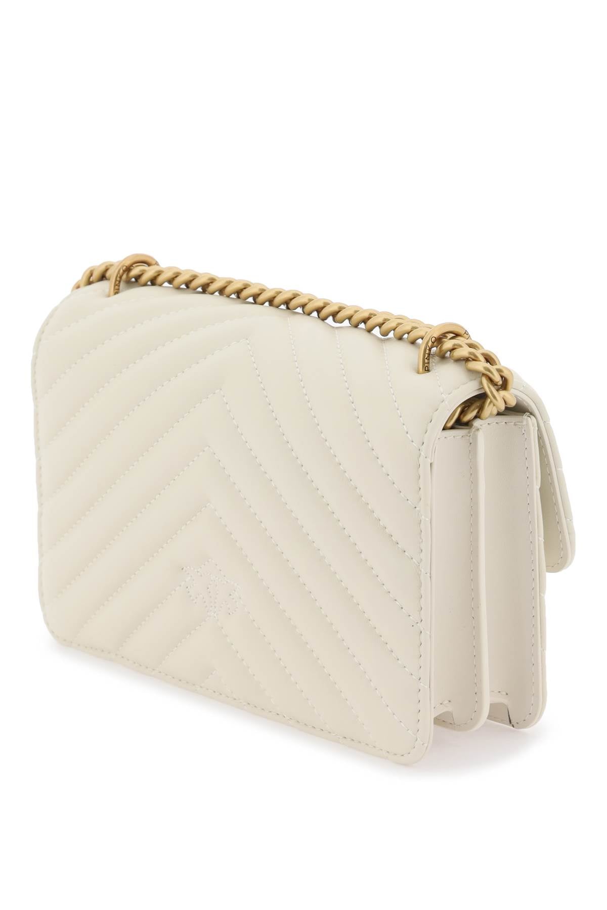 Pinko Pinko mini love bag one chevron