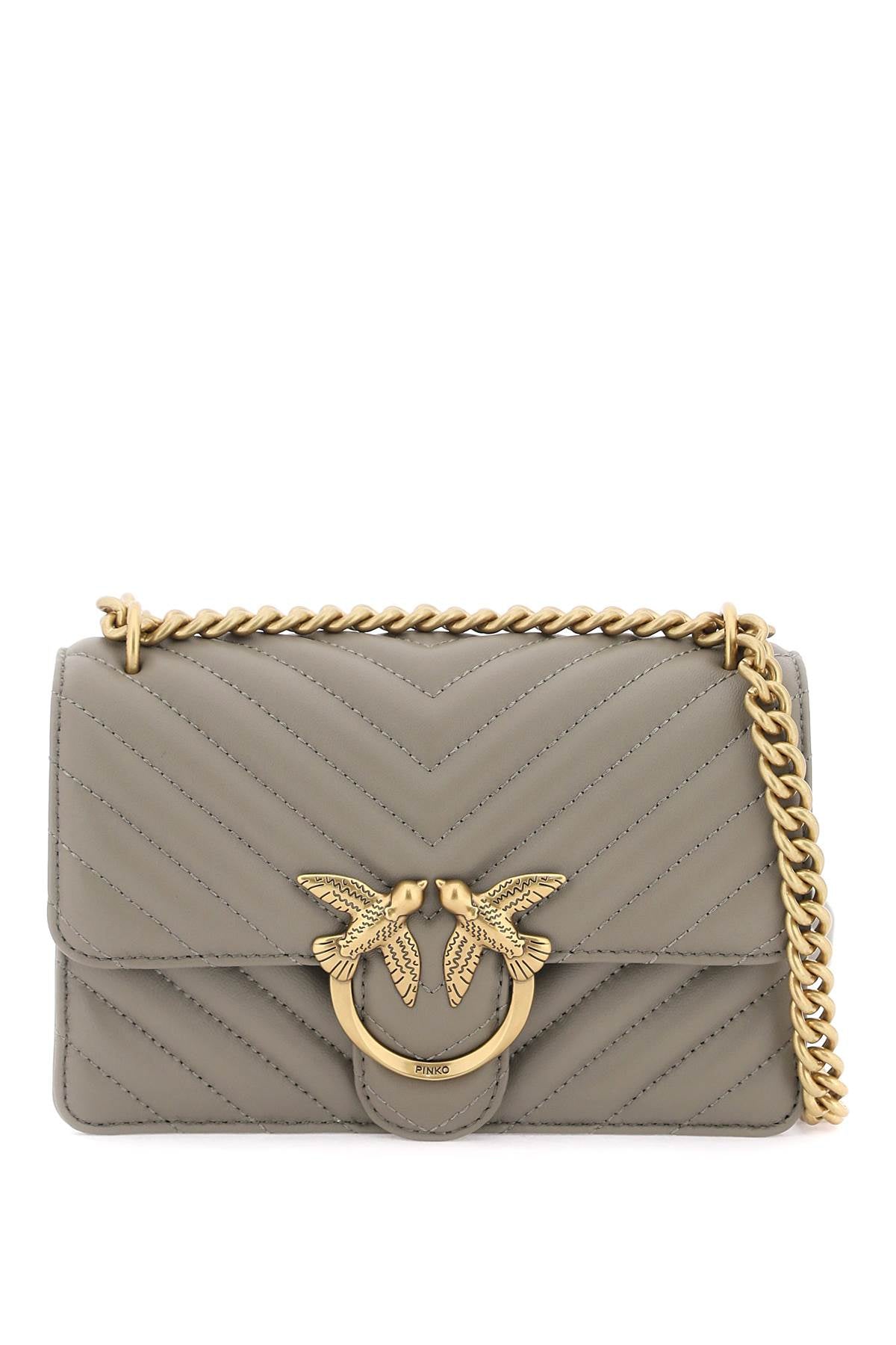 Pinko Pinko mini love bag one chevron