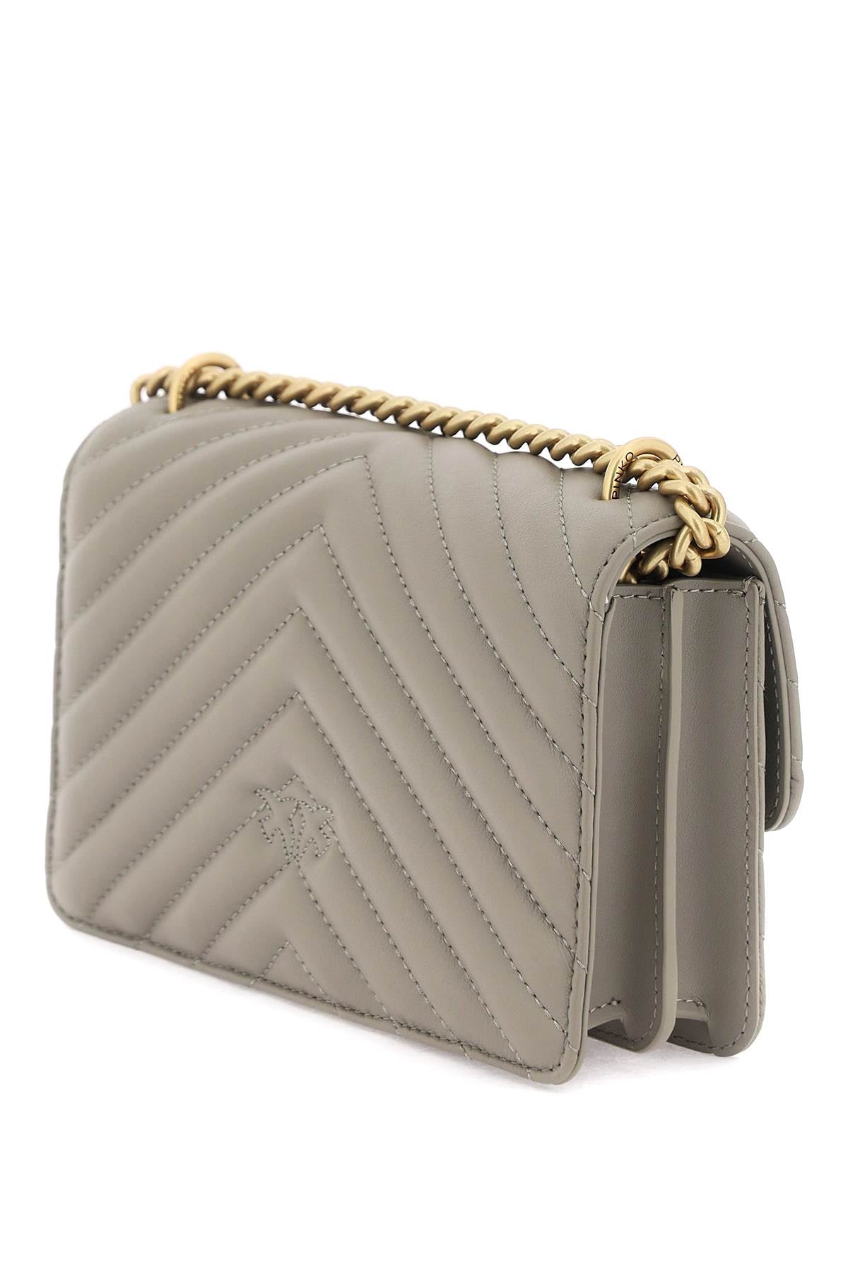 Pinko Pinko mini love bag one chevron