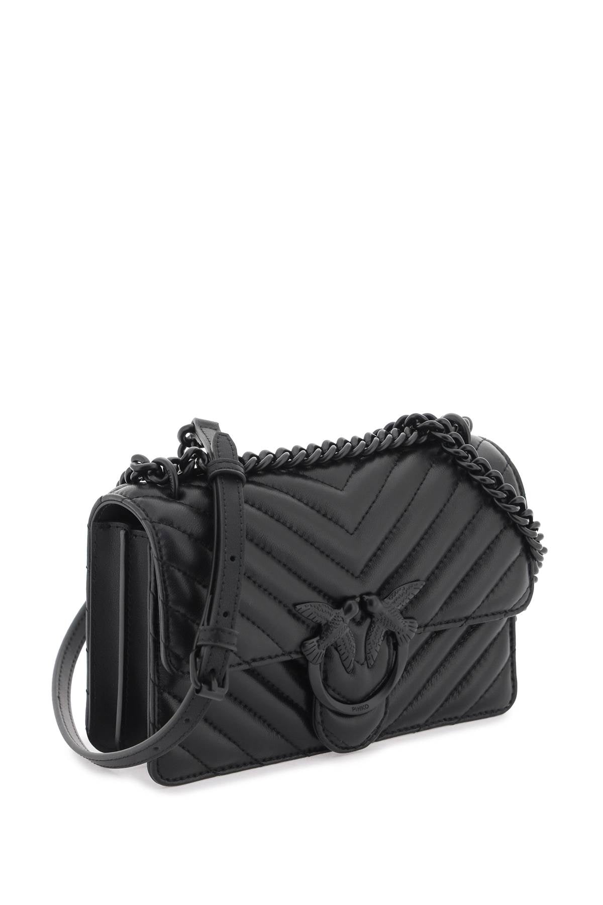 Pinko Pinko mini love bag one chevron