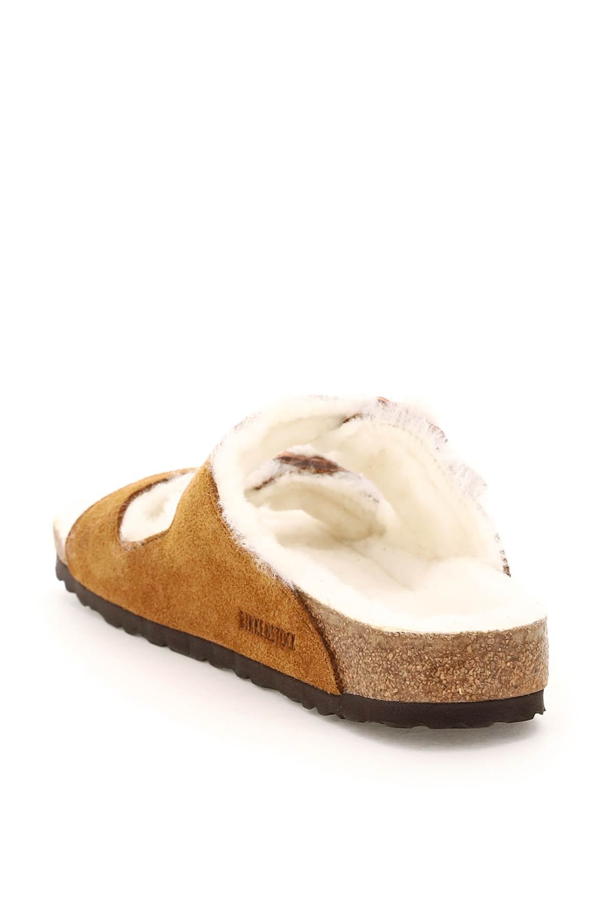 Birkenstock Birkenstock arizona shearling mules narrow fit