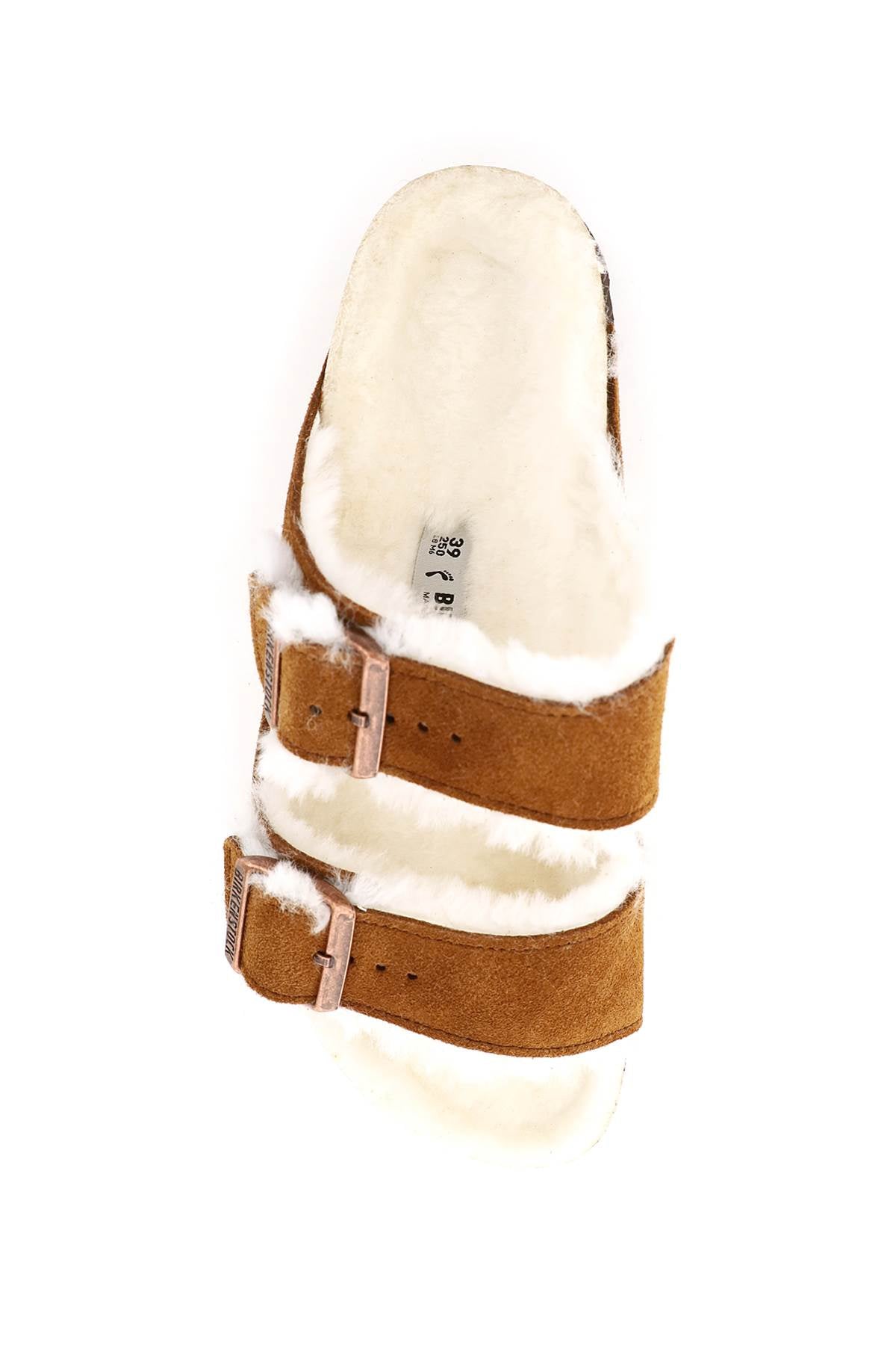 Birkenstock Birkenstock arizona shearling mules narrow fit