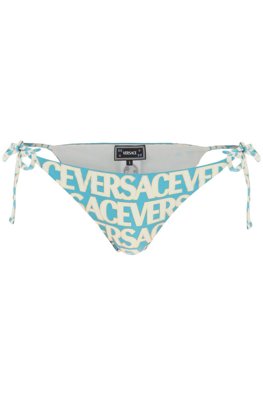 Versace Versace versace allover bikini bottom