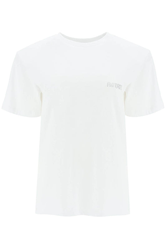 Rotate Rotate crystal cut-out t-shirt