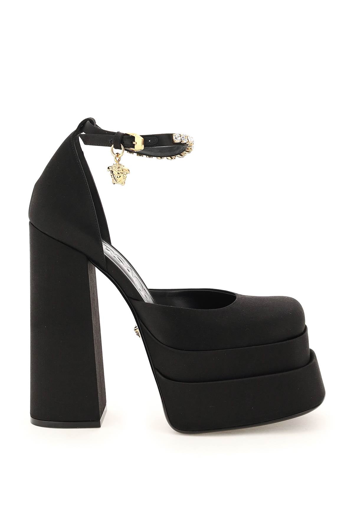 Versace Versace medusa aevitas double platform pumps