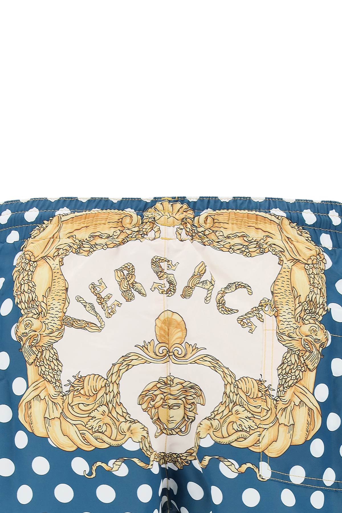 Versace Versace versace allover swim trunks