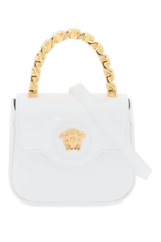 Versace Versace patent leather 'la medusa' mini bag