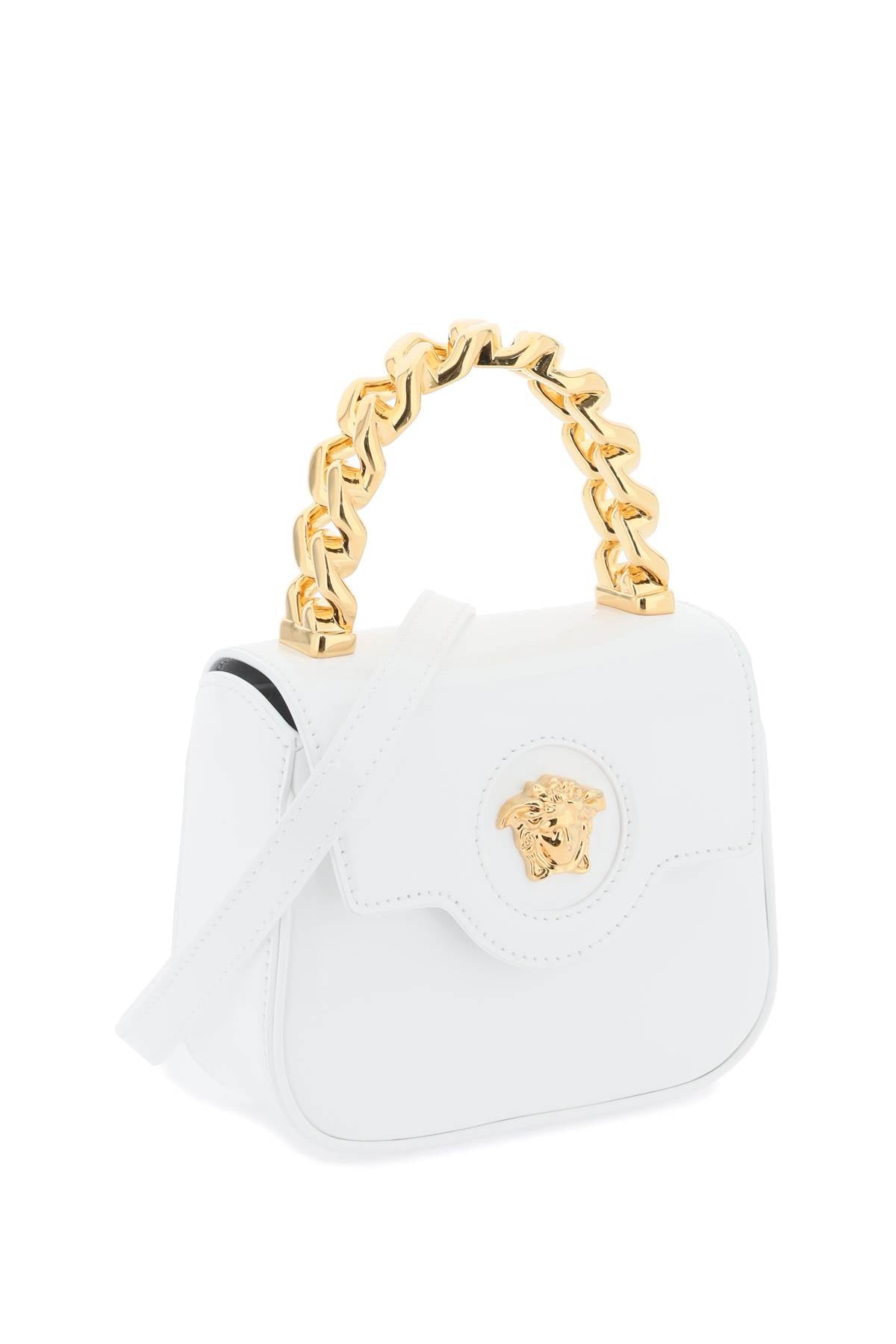 Versace Versace patent leather 'la medusa' mini bag