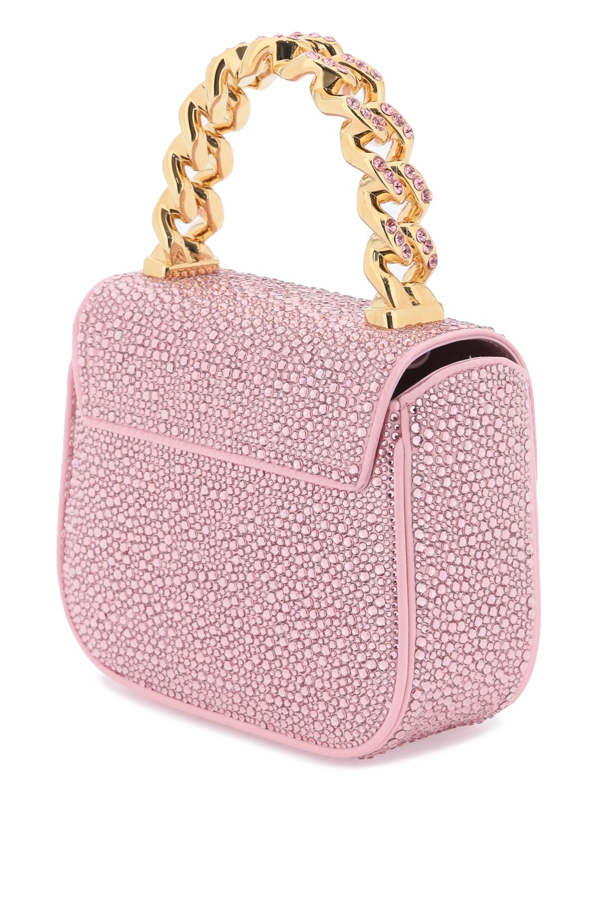 Versace la medusa handbag with crystals