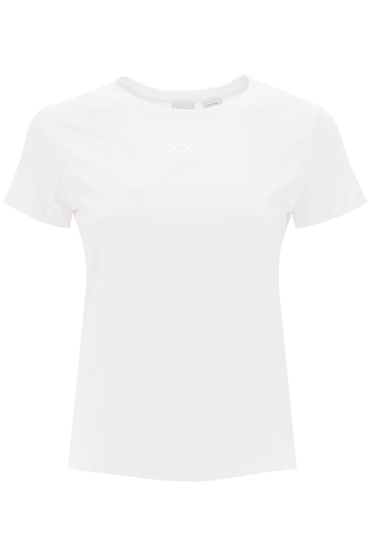 Pinko Pinko embroidered effect logo t-shirt