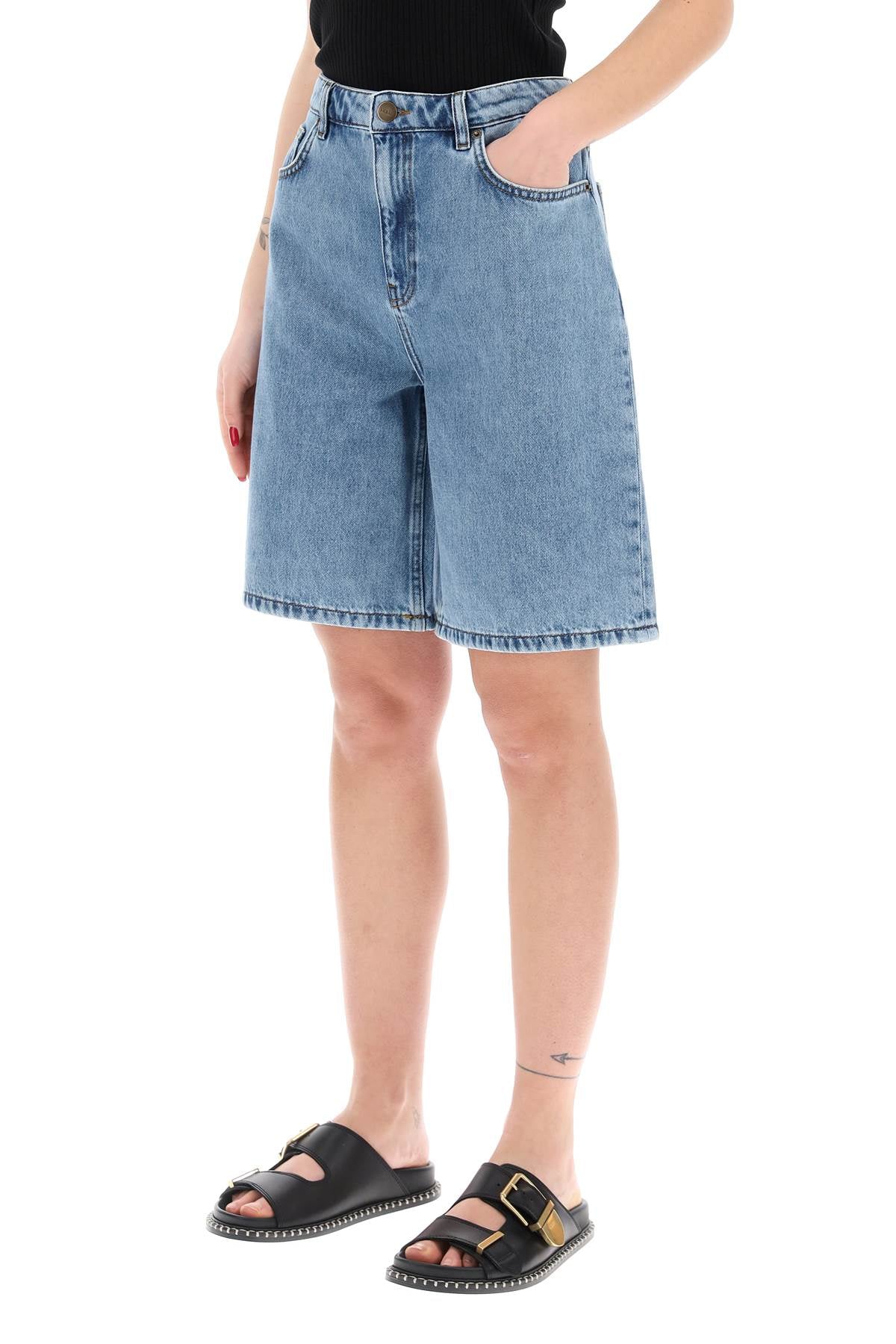 SKALL STUDIO Skall studio denim wilson bermuda shorts for