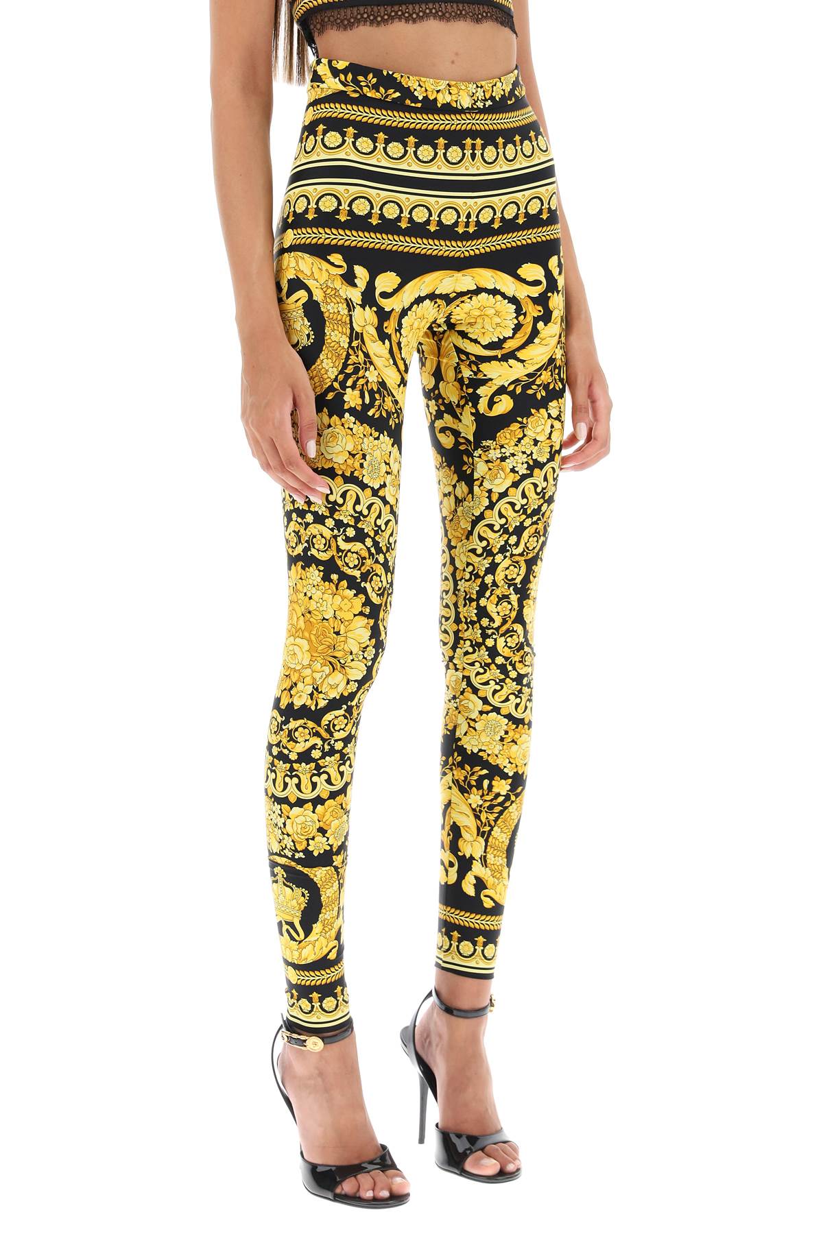 Versace Versace barocco leggings