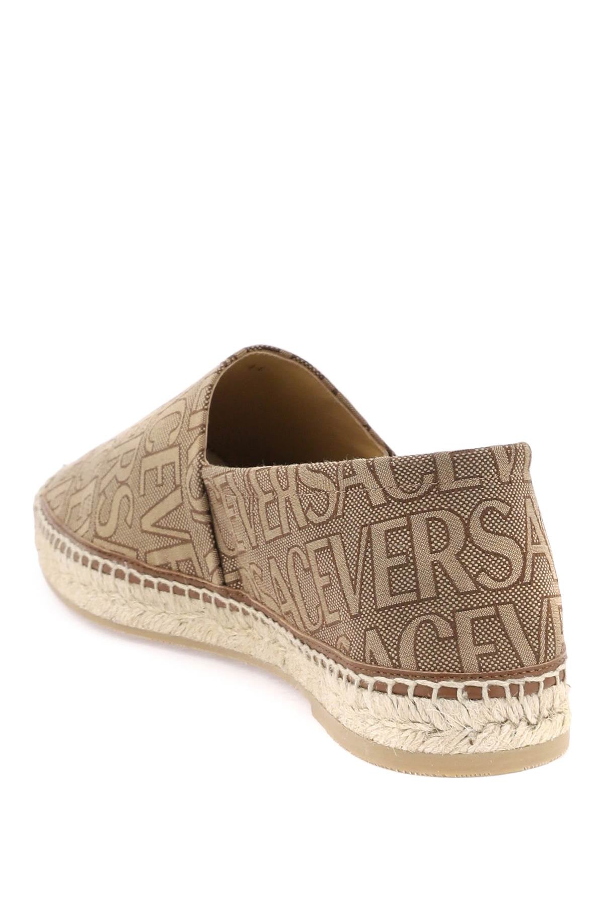 Versace 'versace allover' espadrilles