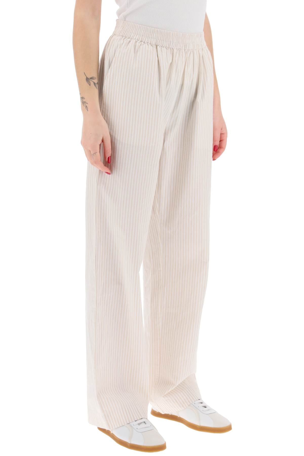 SKALL STUDIO Skall studio "organic cotton striped claudia pants"